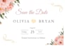 design elegant wedding save the date templates